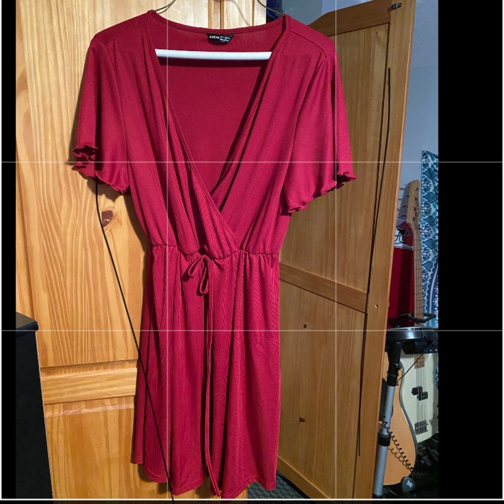 Red dress